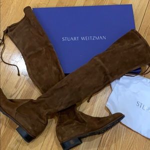 Stuart Weitzman Walnut Lowland Boots